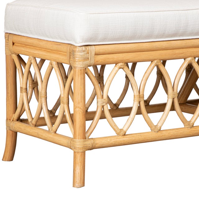 David Francis Lillian Bench - Natural For Sale - Image 4 of 9