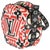 Item #: 152233 Interior Material: Microfiber MSRP: 2,390 Handbag Closure Type: Zip-Top Dimensions: 7 x 6.5 x 2.75 in...