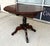 Antique Mahogany Drop Leaf Table With Pedestal Base For Sale - Image 10 of 14