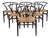 Vintage CH24 Chairs in Brown by Hans Wegner, 1990s, Set of 6 For Sale