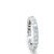 Contemporary 18ct White Gold Oval Diamond Eternity Ring 3.45ct For Sale - Image 3 of 8