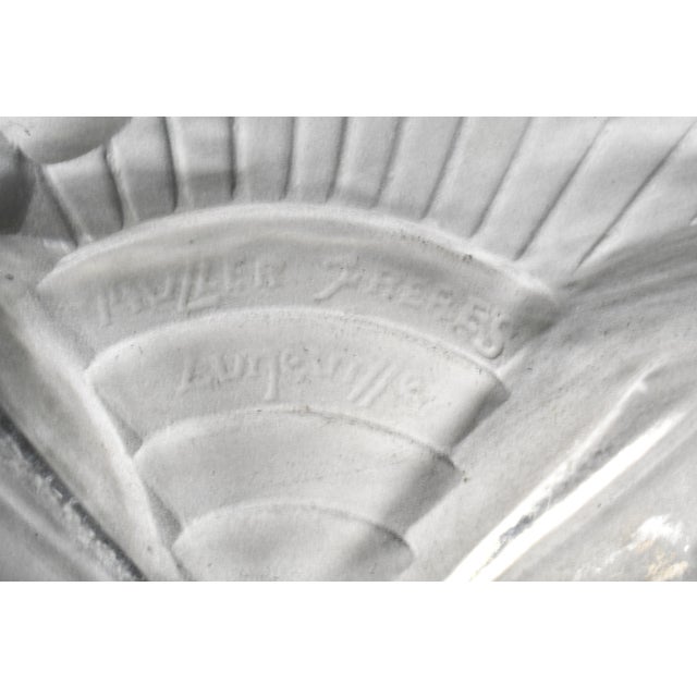 French Art Deco Pendant Light by Muller Freres 1930 France For Sale - Image 10 of 11
