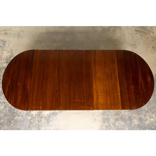 Antique English Victorian Drop-Leaf Dining Table in Mahogany, Late 19th Century For Sale In New York - Image 6 of 18