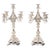 Antique Swedish Silver-Plated 5-Light Candelabras by A.G. Dufva, 19th Century, Set of 2 For Sale - Image 16 of 16