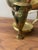 Late 20th Century Vintage Glass Carafe Coffee Pot & Brass Warmer Stand For Sale - Image 5 of 11