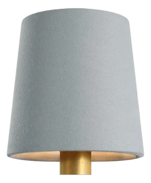 Visual Comfort Signature 5" Blue Linen Empire Shade