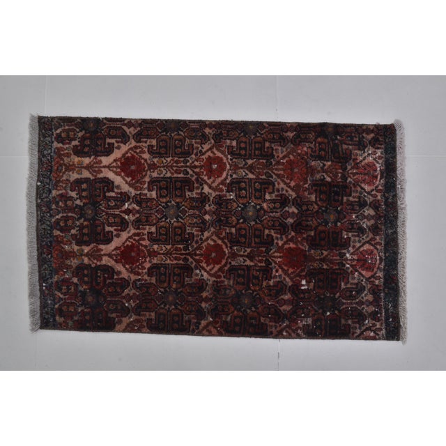 Small Oushak Decorative Vintage Rug For Sale In Phoenix - Image 6 of 9