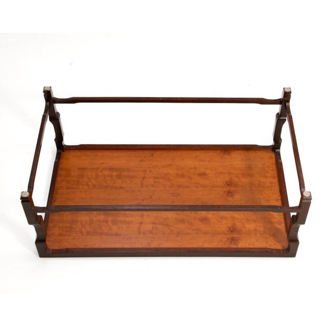 David Iatesta Studio Shenzhen Coffee Cocktail Table Regency Walnut Finish Frank Babb Randolph For Sale - Image 13 of 14