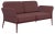 Cover Burgundy Sofa by Mowee For Sale