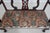 Vintage Dolphin Carved Back Clawfoot Mahogany Settee For Sale - Image 11 of 18