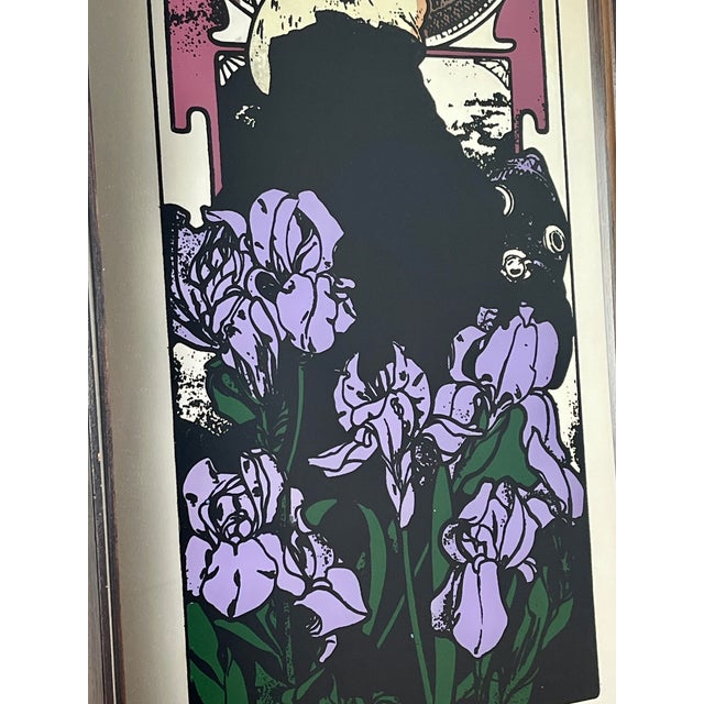 Vintage Art Nouveau Mirror, 1970s For Sale - Image 16 of 18