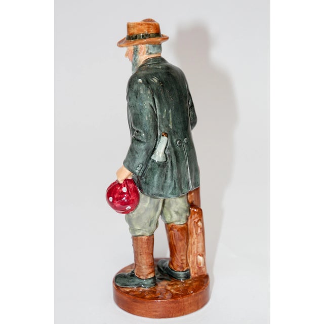 1940s Royal Doulton "The Gaffer" British Porcelain Figurine For Sale - Image 5 of 9
