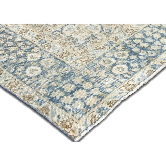 Transitional 1960s Persian Tabriz Rug For Sale - Image 3 of 6