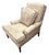 1 of 2 Nancy Corzine Roll Arm Upholstered Club Chair For Sale