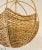 Stylish Currey & Co. Organic Modern Coco Bead Basket Chandelier Prototype, showroom floor sample