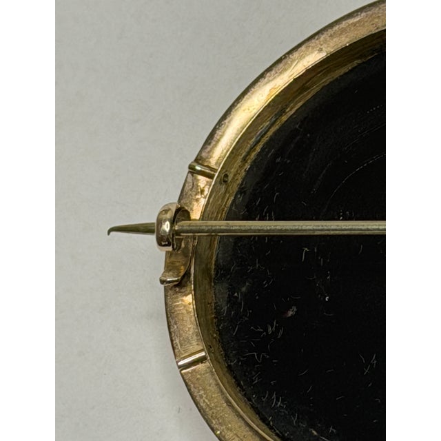 Victorian Grand Tour Italian Micromosaic Yellow Gold Brooch Depicting the Colosseum C1870 For Sale - Image 18 of 18