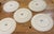 Red 1950s Blue Ridge Apple Dinner Plates Set of 5 For Sale - Image 8 of 8