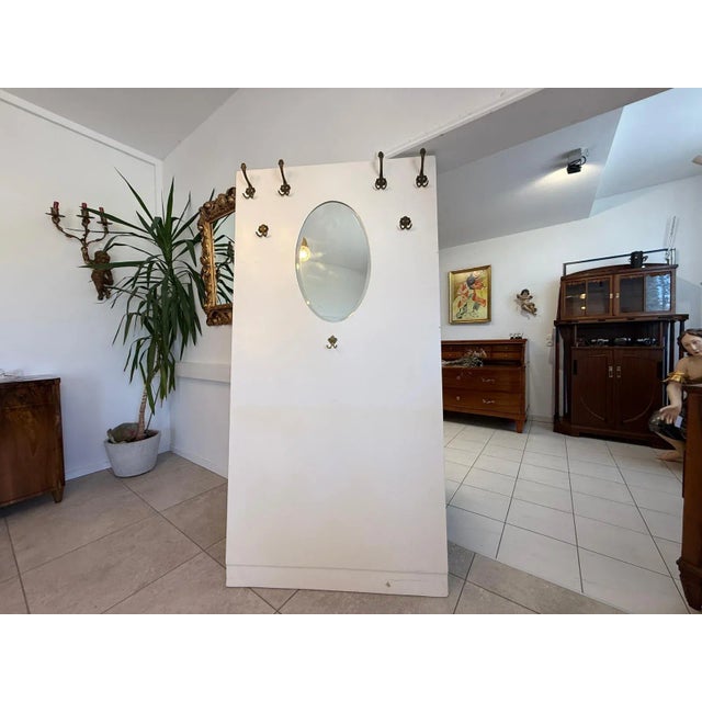 Wall Wardrobe in Pine, 1930s For Sale - Image 3 of 11