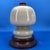 Wood Italian Mid-Century Modern Opaline Shade Night Table Lamp, Mid 20th Century For Sale - Image 7 of 12