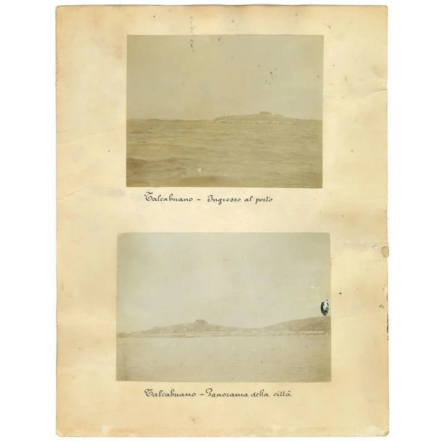 Talcahuano is a group of two silver salt prints made by unknown photographer of the end of 19th Century. They both show...