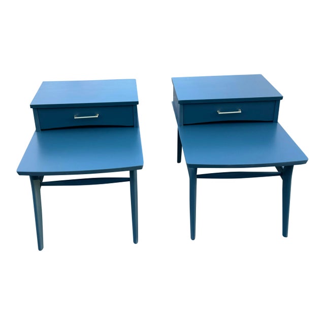 1960s Newly Lacquered Mersman Side Tables For Sale - Image 5 of 8