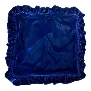 Ralph Lauren Blue Velvet Pillow Cover