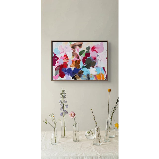 Abstract Contemporary Abstract Acrylic on Canvas "Perfect Coincidence 37" by Kyong Lee For Sale - Image 3 of 8