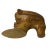 Figurative Chinese Oriental Wood Carved Heel Shape Display Figure For Sale - Image 3 of 7