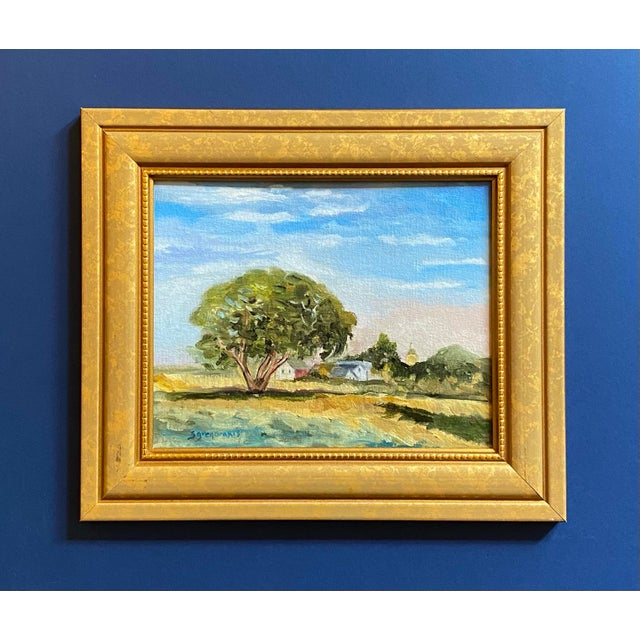 Contemporary Oil Painting of Provincetown by Satori Gregorakis For Sale - Image 3 of 3