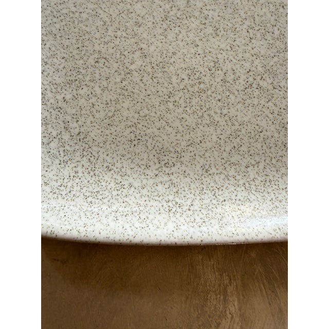 Vintage Glidden Pottery Speckled Square 8.25” Plates – Mid-Century California Stoneware, Set of 2 For Sale - Image 10 of 10