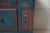 Swedish Blue & Red Sideboard For Sale - Image 12 of 14