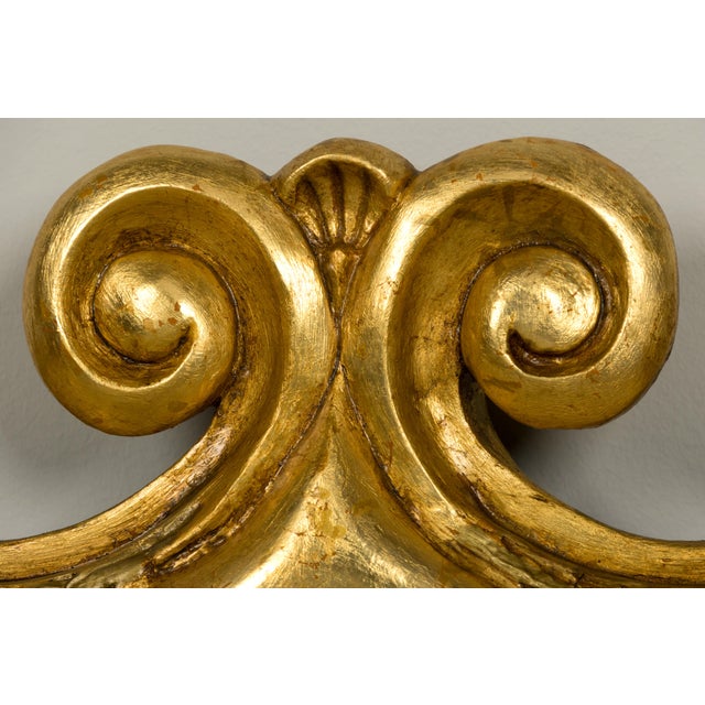 French Mid-19th Century Restored French Louis Philippe Giltwood Mirror For Sale - Image 3 of 18