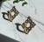 exquisite Handcrafted Geometric Brass Wall Hooks – a chic and functional addition to enhance the ambiance of your living...