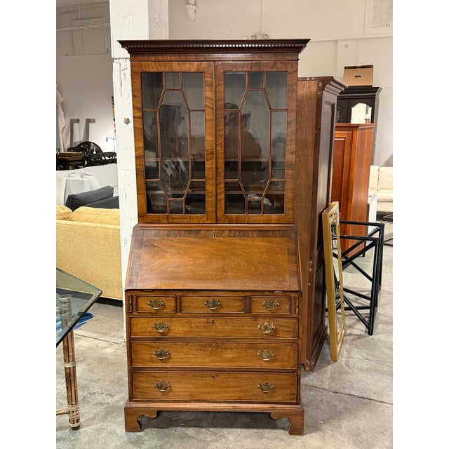 Design Plus Gallery presents an English-Style Secretary with Bookcase Desk. This piece reflects the multi-functional forms...