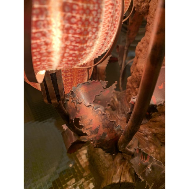 Brutalist Sea Urchin Lamp by Curtis Jere, 1960s For Sale - Image 11 of 18