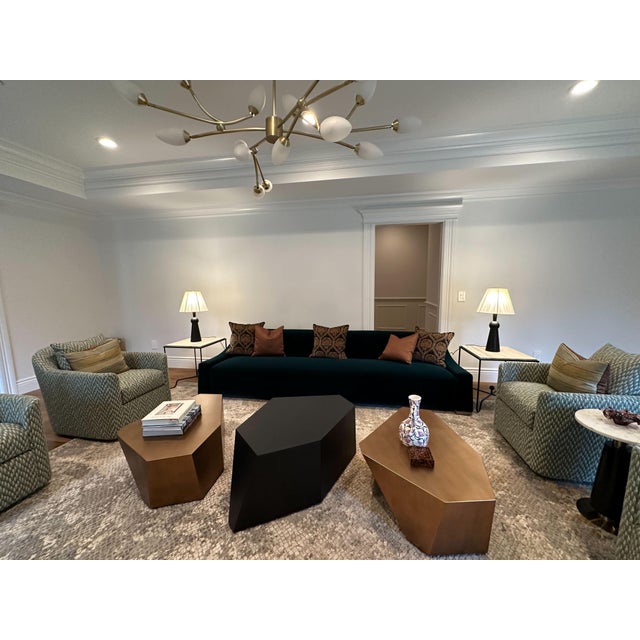 Arteriors Home Contemporary/Organic Modern Coffee Tables Set of 2 For Sale - Image 4 of 5