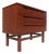 Nils Jonsson Mid-Century Modern Teak 3-Drawer Chest, Denmark, C. 1960s For Sale