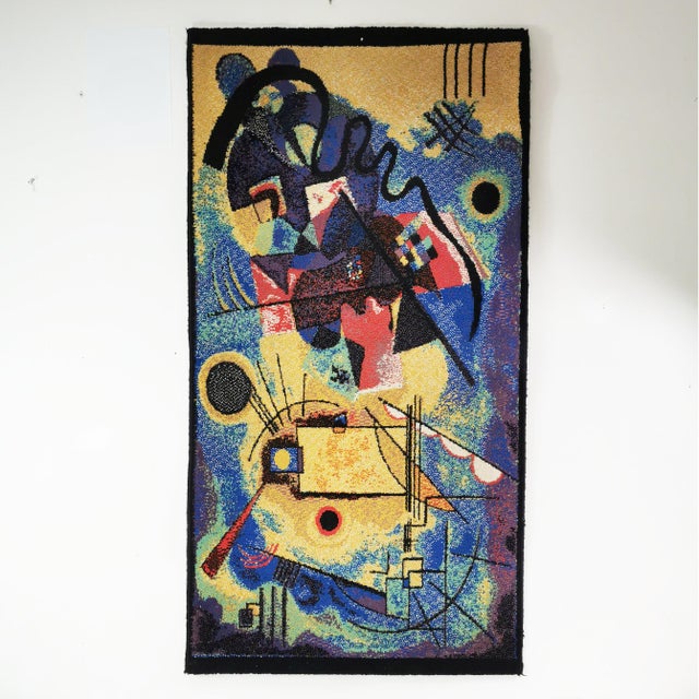 Vintage Rug with Composition by Wassily Kandinsky, Germany, 1980s For Sale - Image 14 of 14