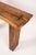 Brutalist Wood Console Table, 1970 For Sale - Image 10 of 15