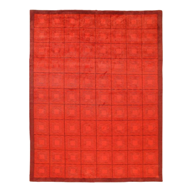 Pasargad DC Fine Hand Knotted Tibetan Rug For Sale