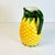 Hollywood Regency 1980s Vintage Boho Chic Coastal Trompe L’Oeil Pineapple Pitcher For Sale - Image 3 of 11