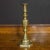 Victorian Queen of Diamond Brass Candlesticks, 1890s, Set of 2 For Sale - Image 4 of 11