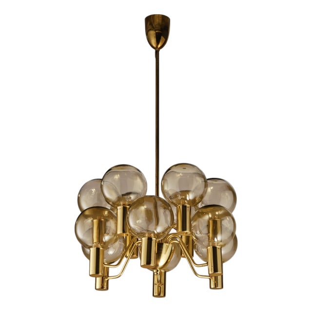 T372/12 Patricia Chandeliers by Hans-Agne Jakobsson, 1960s, Set of 2 For Sale