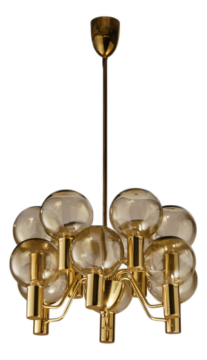 T372/12 Patricia Chandeliers by Hans-Agne Jakobsson, 1960s, Set of 2