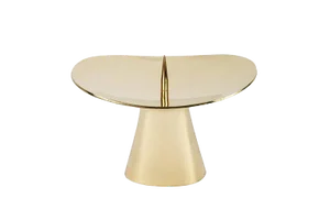 Carl Auböck Model #3469 Polished Brass Candleholder