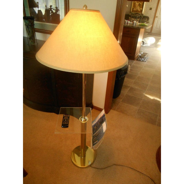 MidCentury Modern Lucite Table Floor Lamp Chairish