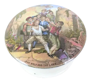 English Pot Lid on Base