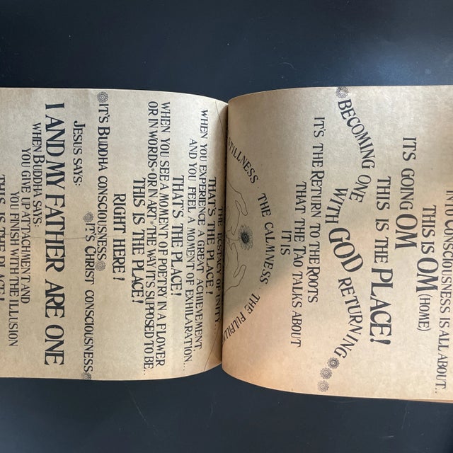 Amethyst 1971 First Edition Book “Be Here Now” by Ram Dass For Sale - Image 8 of 11