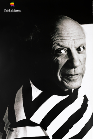 Apple Pablo Picasso Poster