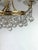Brass and Lead Crystal Five-Light Chandelier from Schröder, 1970s For Sale - Image 6 of 12